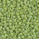 Miyuki seed beads 8/0 - Matte opaque chartreuse ab 8-416FR